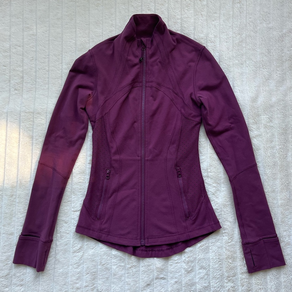 Lululemon define jacket (maroon)